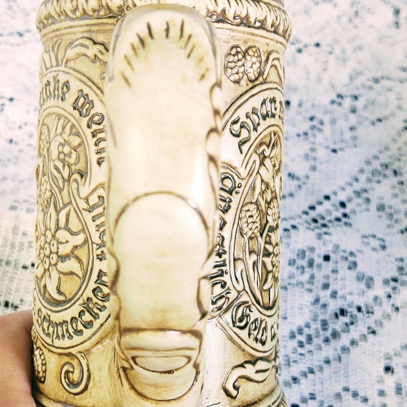 VINTAGE COLLECTIBLE CERAMARTE GERMAN BEER STEIN TAVERN SCENE - Picture 8 of 15